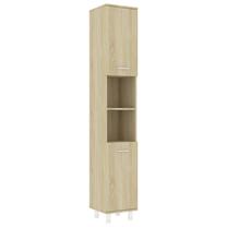 Laisvai pastatoma vonios spinta VLX Sonoma Oak 802627, ąžuolo sp., 30 cm x 30 cm x 179 cm