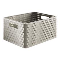 Uzglabāšanas kaste, paredzēts uzglabāšanai Rotho 11153, 18 l, brūna krās./(krāsa/dizains tiek izvēlēts nejauši), 36.8 x 27.8 x 19.1 cm