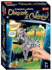 Deimantinė mozaika Ranok Zebra 15160262, įvairių spalvų