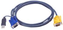 Провод Aten 2L-5203UP USB, 3 м, черный цв.