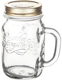 Stiklainis gėrimams Bormioli Rocco, 415 ml, stiklas/metalas