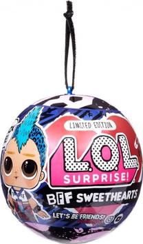 Кукла MGA L.O.L Surprise Valentine's Supreme BFF Sweetheart - Punk Boy 574453, 7.5 см, многоцветный