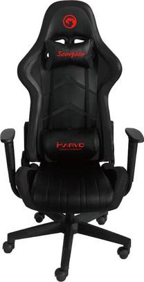 Игровой стул Marvo CH-106, 87 x 57 x 129 - 139 см, черный цв.