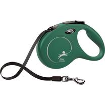 Automātiskā pavada Flexi Classic, zaļa krās., M