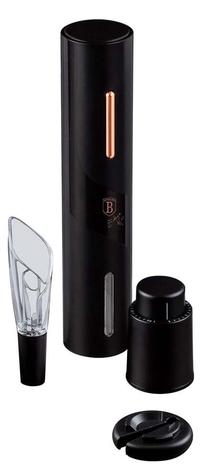 Elektrinis kamščiatraukis Berlinger Haus Black Rose 9396, abs plastikas