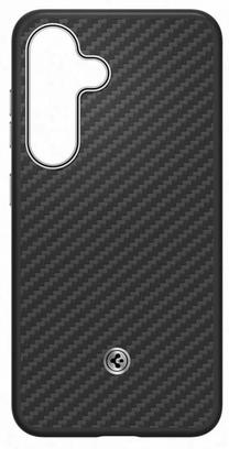 Telefona vāciņš Spigen Enzo Aramid, melns krās./sudraba krās., Samsung