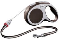 Automatinis pavadėlis Flexi Vario Cord S, ruda sp., 8 m