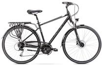 Velosipēds tūristu Romet, 28 ", 21" rāmis, sudraba krās.