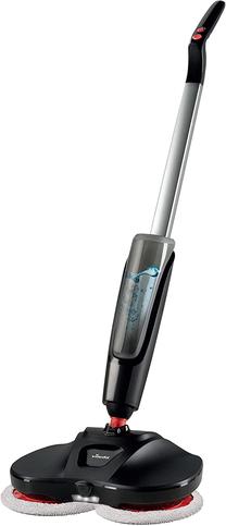 Grindų valymo šepetys Vileda Looper Electric Spray Mop, 111 cm, juoda sp.