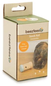Grauzēju rotaļlieta Beeztees Snack Roll, 6 cm x 6 cm x 10.5 cm, brūna krās.