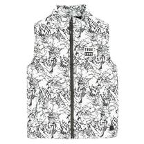 Vest, klassikaline kevad soojustusega, poistele Cool Club COB2820707, valge v./must v., 152 cm