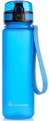 Sporta pudeles un šeikeri Meteor 74575, zila krās., poliesters, 0.5 l