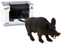 Фигурка-игрушка Lean Toys Animal Series Boar 12309, 10 см, коричневый цв.