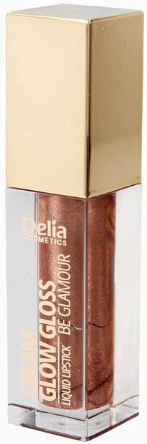 Lūpų dažai Delia Cosmetics Cream Glow Gloss Sparkle, 5 ml, 504 be my