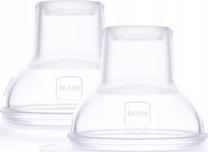 Пустышка для бутылочки Mam Extra Soft, 4 мес., прозрачный цв.