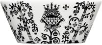 Maza bļoda Iittala, balta krās./melna krās.