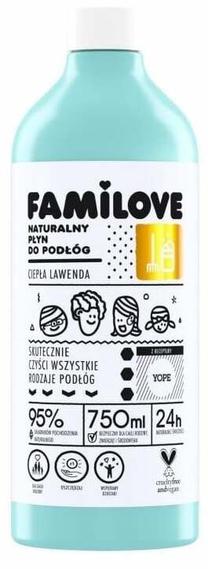 Grindų ploviklis Yope Familove, universalus, 0.750 l
