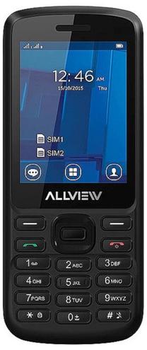 Mygtukinis telefonas AllView M9 Join, 128 MB, juoda sp.