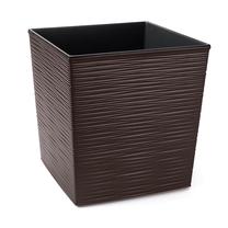 Gėlių vazonas Lamela 600-83, plastikinis, Ø 30 cm, ruda sp.