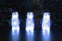 Spuldzīšu virtenes, 3 mm, auksti balta krās., 18 LED