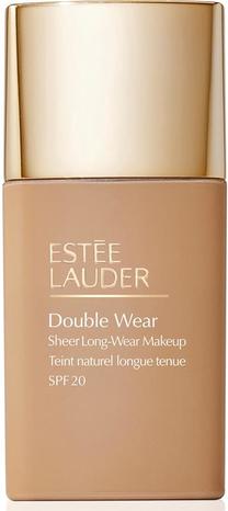 Skystas makiažo pagrindas Estee Lauder Double Wear Sheer Long-Wear Make Up 3W1, SPF 20, 3w1 tawny, 30 ml