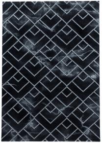 Kilimas vidaus Ayyildiz Naxos Marble, sidabro sp./juoda sp., 170 cm x 120 cm