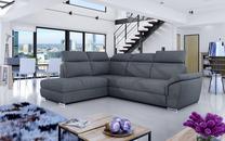 Kampinė sofa Loreto Inari 96, tamsiai pilka sp., kairinė, 210 x 260 cm x 102 cm