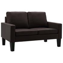 Sofa VLX Faux Leather 288754, ruda sp., 130 x 76 cm x 82.5 cm