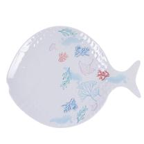 Serviravimo lėkštė Amadeus Fish Isao, 30 cm x 3 cm, 23 cm, Mėlyna sp./Balta sp.