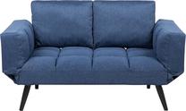 Sofa-lova Beliani Brekke, mėlyna sp., 158 x 75 cm x 88 cm