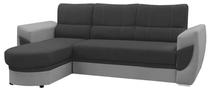 Kampinė sofa Idzczak Meble Trendi Bahama 35/31, pilka sp., kairinė, 250 x 170 cm x 97 cm