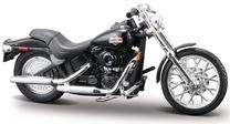 Игрушечный мотоцикл Maisto Harley Davidson 062967, серебристый цв./черный цв.