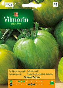 Sėklos Vilmorin, pomidorai Green Zebra, 0.2 g