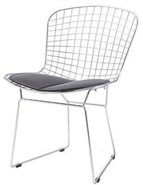 Valgomojo kėdė, pilka sp., 43 cm x 51 cm x 79 cm
