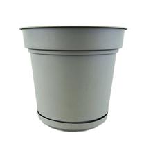 Gėlių vazonas Hydral 414, plastikinis, Ø 48 cm, pilka sp.