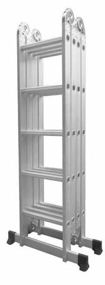 Kopėčios 4 dalių universalios Besk, 151 - 578 cm