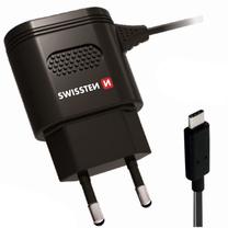 Telefono įkroviklis Swissten, USB Type C/AC/DC