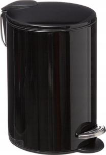 Šiukšliadėžė 5five Simply Smart, juoda sp., 5 l, 23 cm x 17 cm