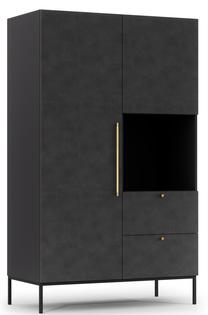Spinta Lanzzi SF-LAN-B-SZA120, juoda sp., 60 cm x 120 cm x 200 cm