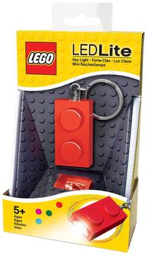 LEGO 1x2 Brick Key Light Red 5004264