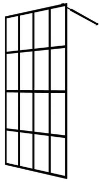 Dušas siena VLX Walk-in, 0.5 cm x 195 cm x 100 cm