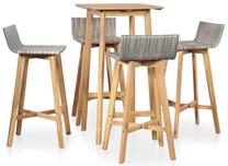Lauko baldų komplektas VLX 5 Piece Outdoor Dining Set