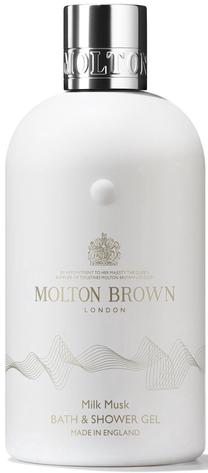 Kūno prausimosi želė Molton Brown Milk Musk, 300 ml
