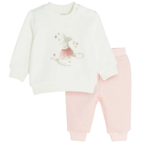 Kostīms, klasisks, meitenēm/mazuļiem Cool Club Ballerina CNG2702311-00, balts krās./gaiši rozā krās., 74 cm