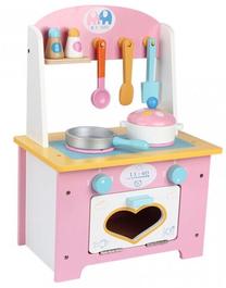 Vaikiška virtuvėlė Love Hearth Wooden Kitchen