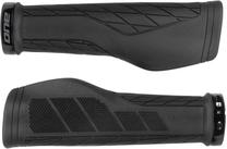 Dviračio rankenos Rock Machine Comfort Grip 10 RF160101, aliuminis/guma/silikonas, juoda sp., 2 vnt.