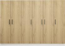 Spinta Kalune Design Kale 2703, ruda sp./balta sp., 270 cm x 52 cm x 190 cm