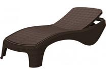 Lauko gultas Keter Atlantic, ruda sp., 197 cm x 74 cm x 36 cm