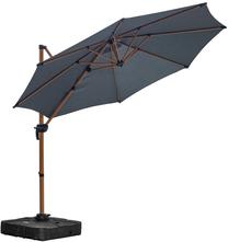 Sodo skėtis Mirpol Roma S without Base Weights, 300 cm, antracito sp.