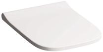 Unitazo sėdynė su dangčiu Geberit Smyle Square Slim, balta sp., 45 cm